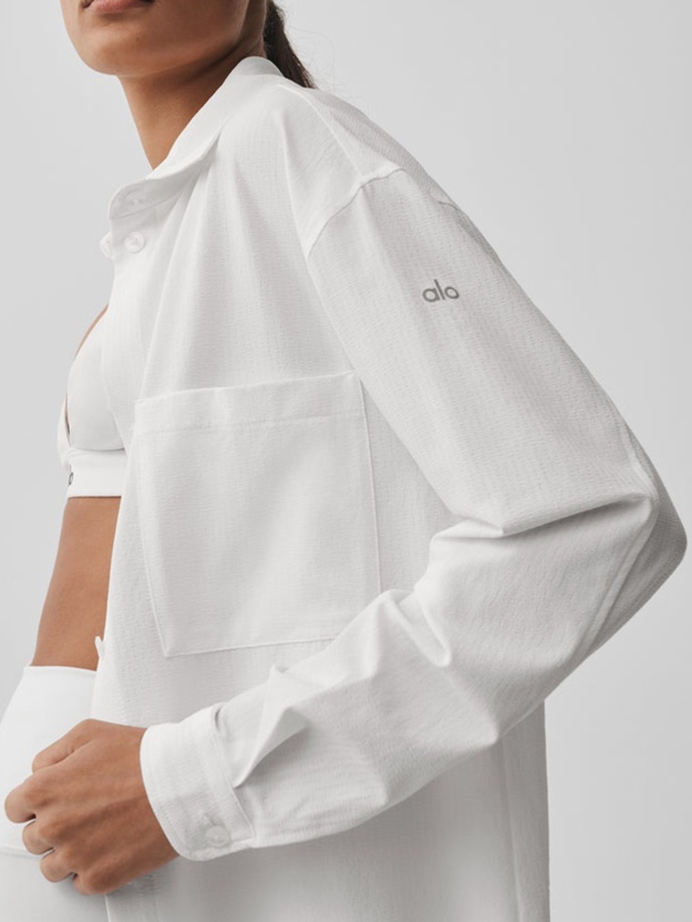 ALO Dreamscape Button Down Long Sleeve